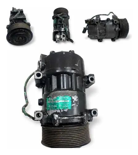 Compressor Ar Scania Pgr Sanden Sd7h15 6243 Original Usado