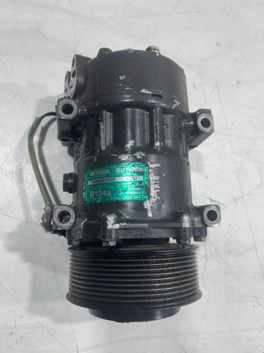 Compressor Ar Scania Pgr Sanden Sd7h15 2564093 Usado - foto 2