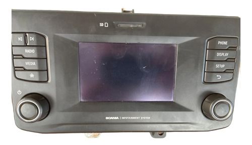 Multimídia Original Scania Ntg Rádio Display Bluetooth Sd