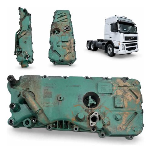 Tampa Resfriador Óleo Volvo Fm 21447018 Original Usada