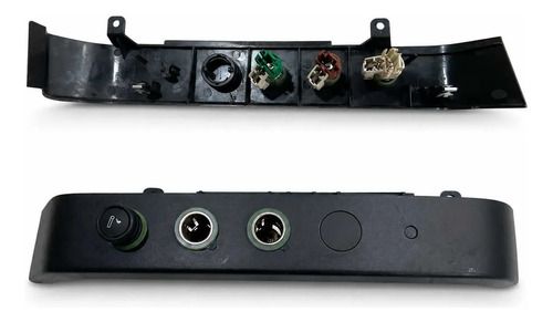 Painel Tomadas E Acendedor Volvo Fh Original Usado Preto
